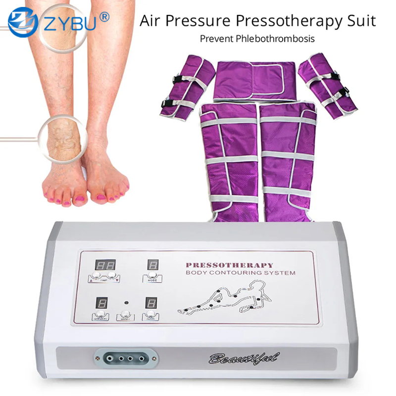 Machine de drainage lymphatique Machine d'air Pression de sauna amincissant Muscles Muscles relax de perte de poids Perte de graisse du bras Pied