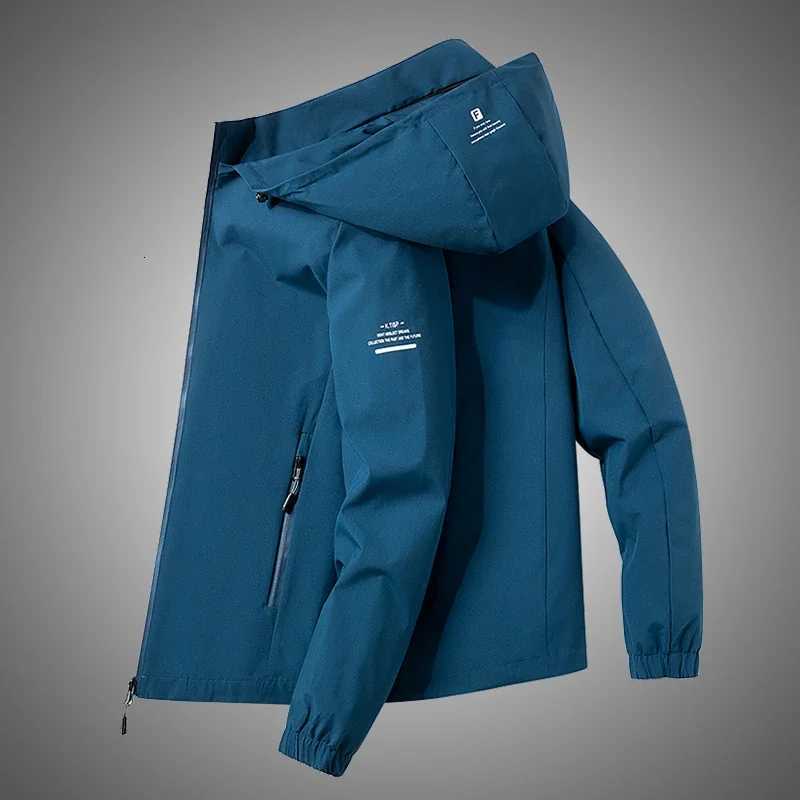 2024 Veste à capuche pour hommes Bomber Veste pour hommes Mens Wind Breakers Coats Spring Automne Casual Cargo Veste Mens Fashion Fashion Sorwear