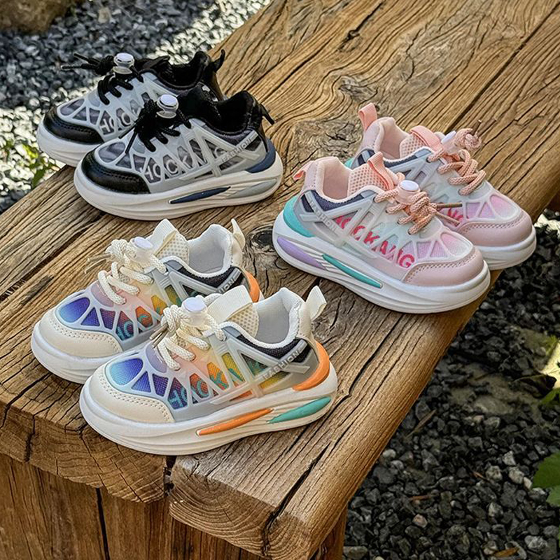 Boys and Girls Fashion Sneakers 2025 Autumn New Soft Bottom Walkfashion Children's Sport Shoes Toddler Walking Shoes Kids Outdoor Footwears Siz