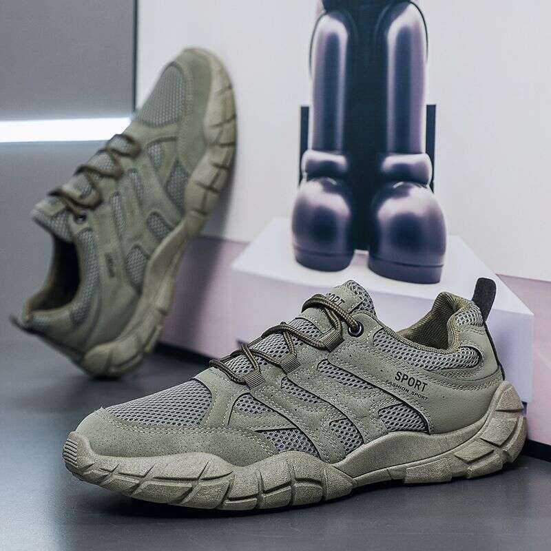 Outdoor Hiking Casual New Men's Summer Sports Breathable Non-slip Wear-resistant Mesh Mountain Shoes for Men