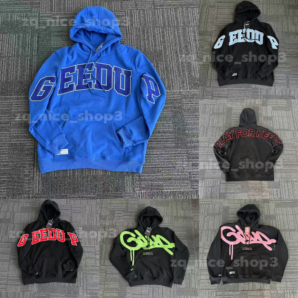 designer GEEDUP casual hoodie cotton jacket 2025 Mens Tracksuits Top Tracksuit Towel embroideries Hoodie Womens Hoodies fashion Pants 5A About 1