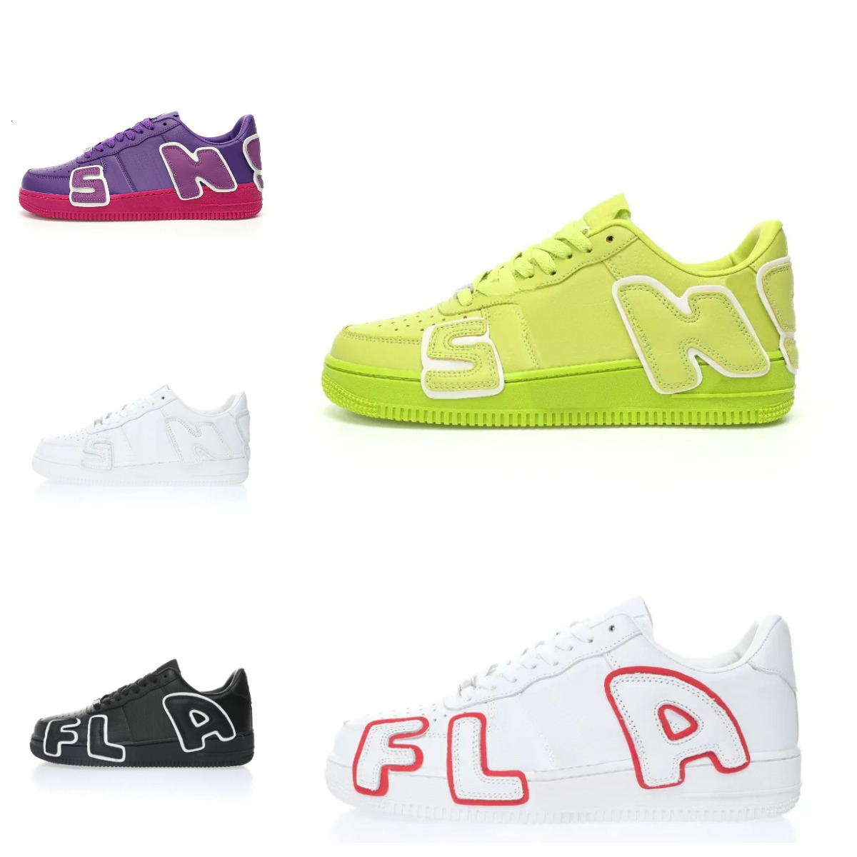 2024 New CPFM x 1'07 Low Flea Beach Shoes White Black Sneaker Casual shoe range in men's and women's sizes 36-45