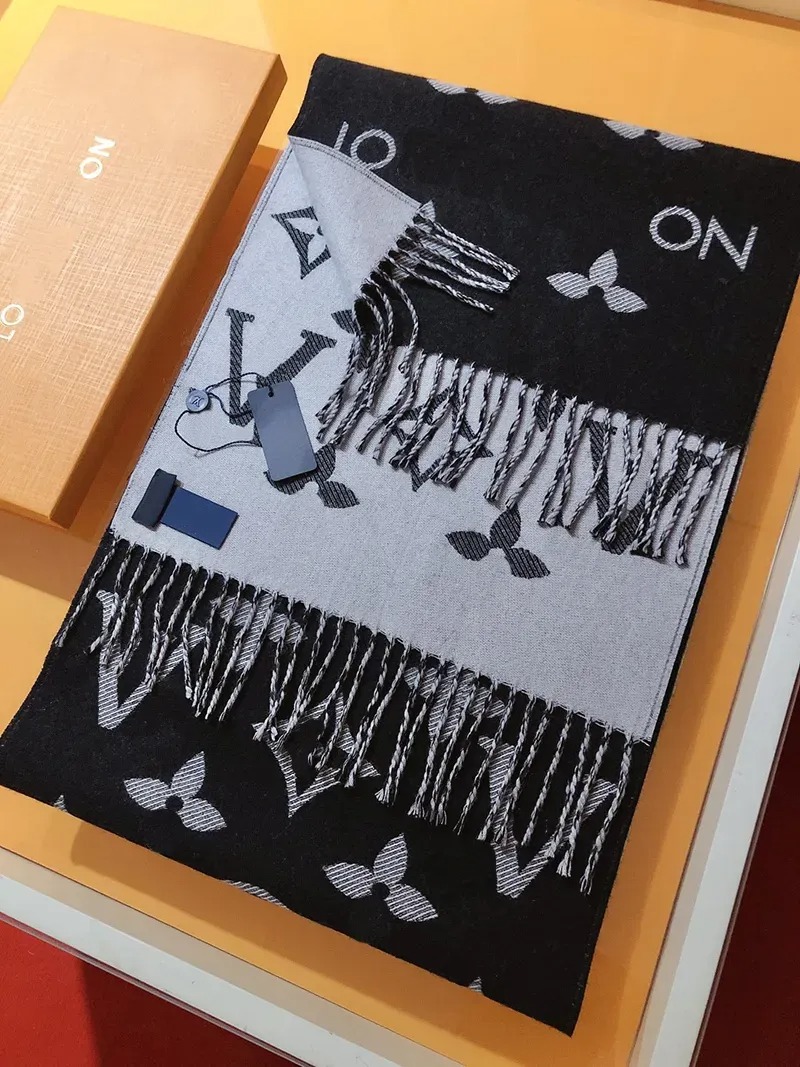 Autumn Scarf Scarfs Wool Designer Scarnd Winter Men Women Warm Comfortable Touch Senior Process Fashion Versatile Size 34X180cm
