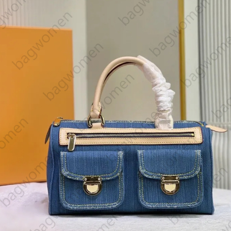 Cowboy Denim Shoulder Bag Blue Handbags Designer Bag Crossbody Bags Tote Bags Purse Handbags Mini Bag Sac De Luxe Mirror Quality Dhgate Luxe Bag Hig