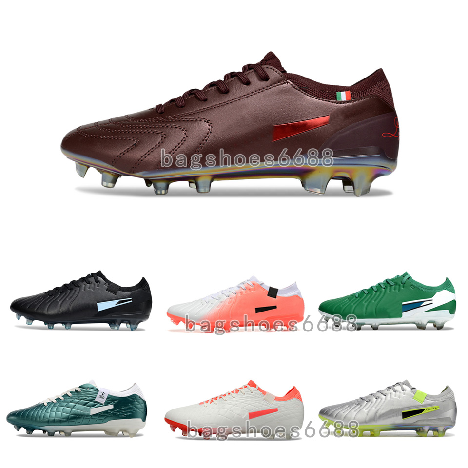 Top 10 Elite FG Soccer Shoes United Men Women Football Boots Tiemp 10s Designer Cleats Golden Touch Electric Legen Emerald Tiempos Youth Outdoor Sne