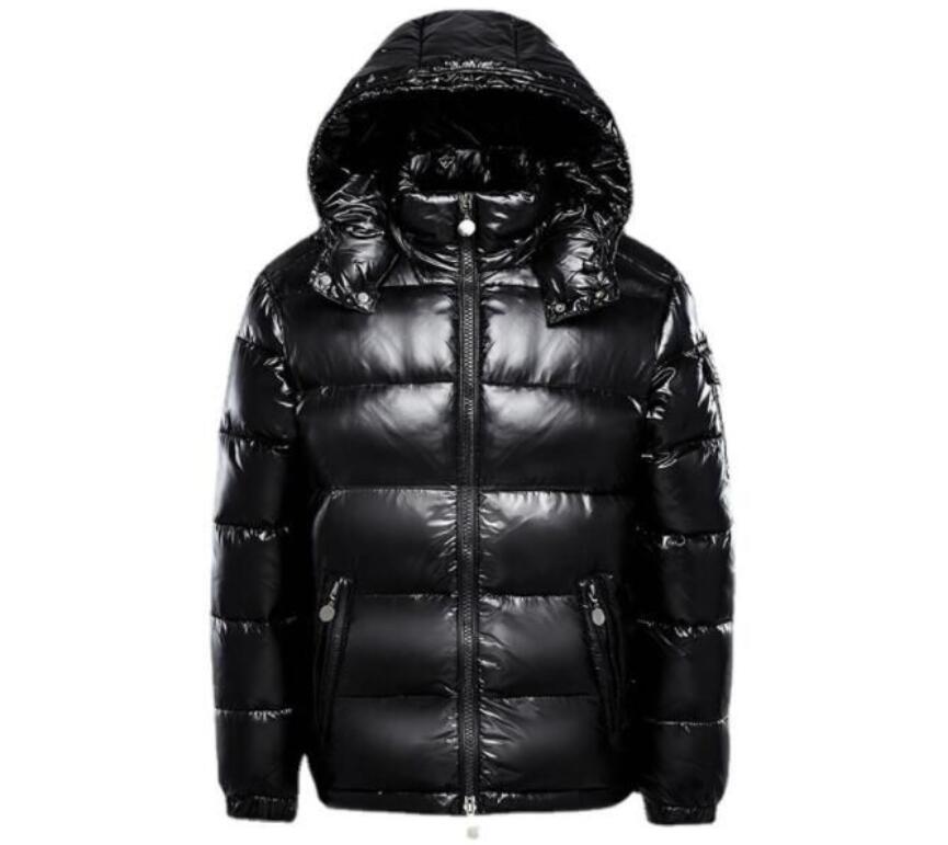 puffer jacket mens down hooded jacket men woman thickening warm coat leisure men's clothing Fashion outdoor jackets womans emblem coats