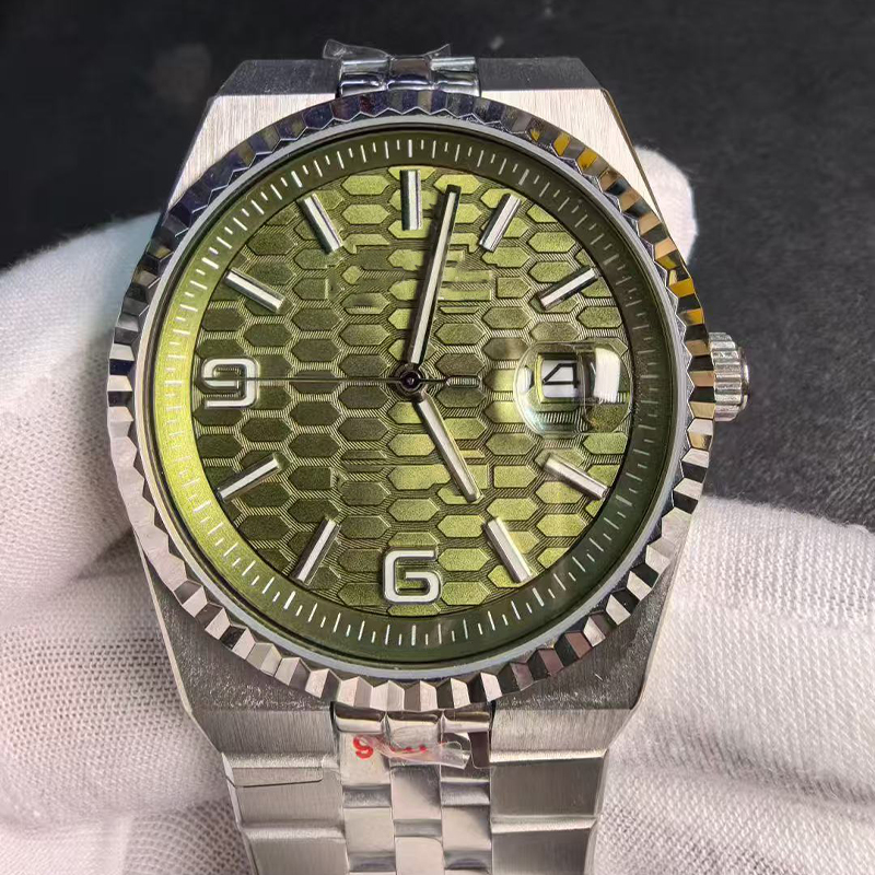 2025 Luxury automatic watch men's designer sports fashion watch mechanical watch 40mm winding all stainless steel luminous super bright New lux