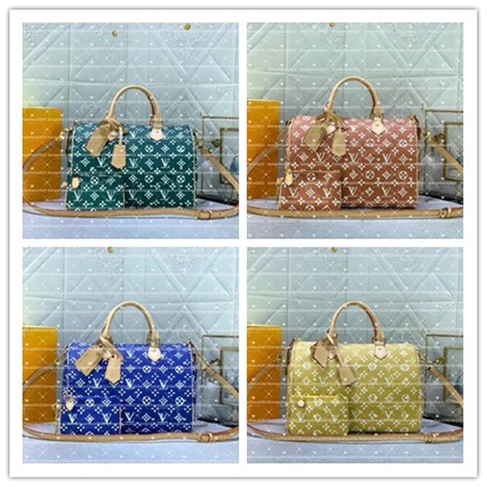 10A New Top Quality Designer Handbag Speedyss30 Fashion Shoulder Bag Luxury Women Handbags Crossbody Tote bags Men Bag M24426 Pillow Bag Wallet Bost