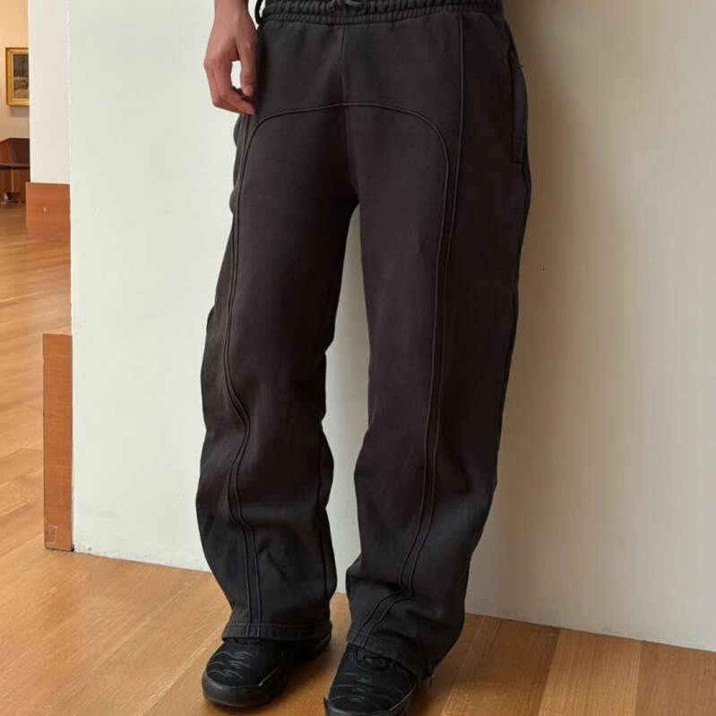Pantalon de survêtement élastique pantalon long pantalon long hip hop rap street style y2k b5