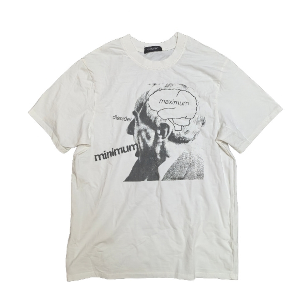 Men's T-Shirts Lmyer Undercover 10ss Scientist Archive Single Product Loose Casual Short Sleeve T-Shirt