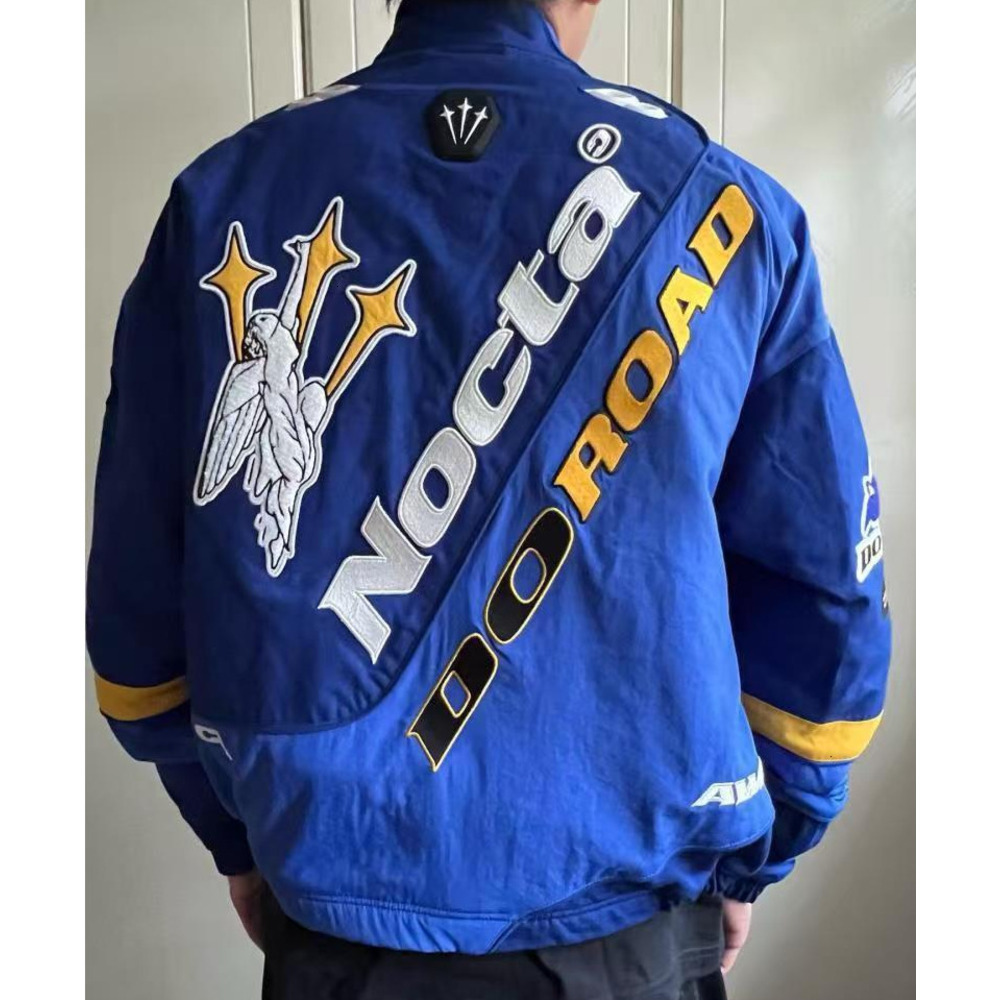2025 New Racing Suit NOCTA jackets designer winter car motorcycle vintage Thick cotton coat stand collar zipper Windproof outerwear nocta Moto Rider