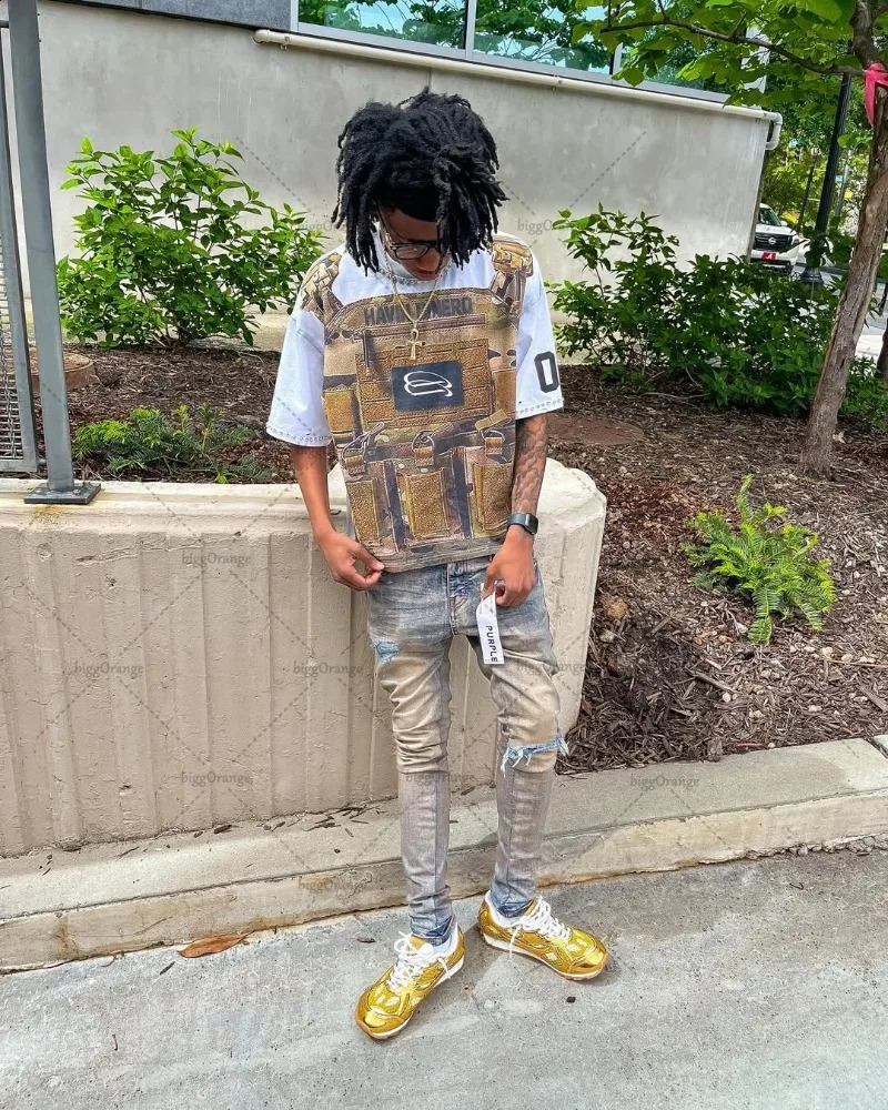 Trendy Hip-hop Punk Streetwear Graphic Tops Men Y2K Harajuku Retro Bomb Vest Oversize T-shirt Casual Gothic Vintage Clothing 250820