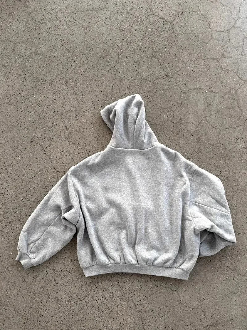 Oversized Reversible Hoodies Men Street Casual Spring Clothes Hoodie with Plaid Lining Solid Color Sweatshirt Streetwear250820