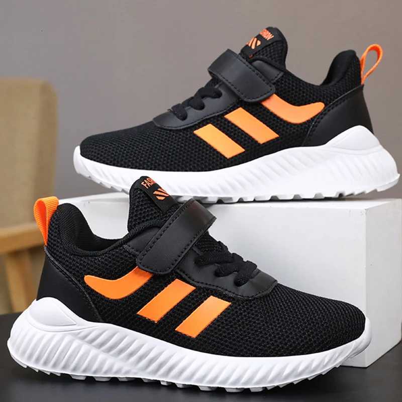 100% Cotton Linen Cotton Linen Cotton Lightweight Soft Soles Breathable Running Large Size Sports Shoes Non-Slip Mesh Walking Shoes for Kids W250821