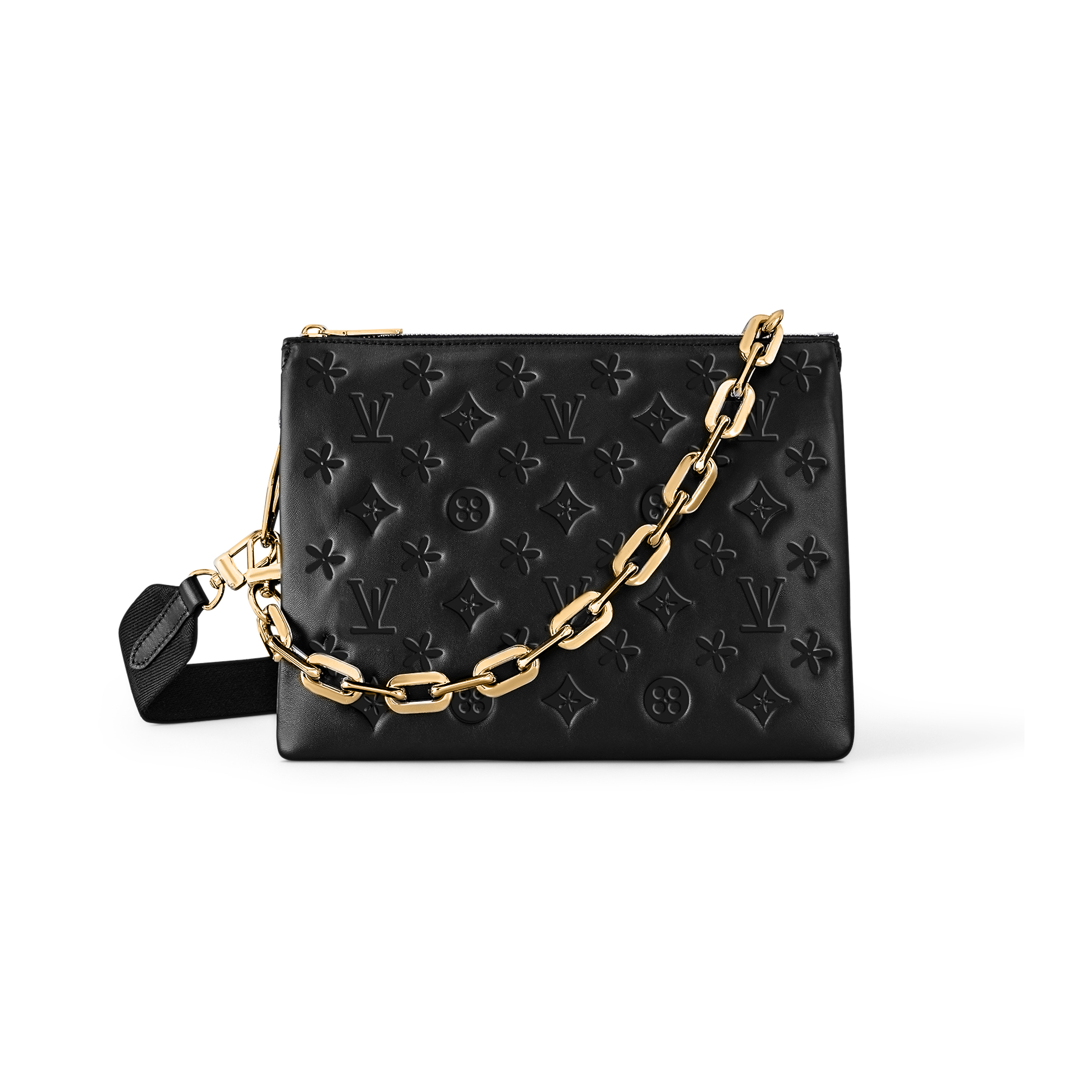 Luxury Designer Clutch Bags Womens Shoulder Bag embossed chain With shoulder straps high quality leather bag crossbody designer bag high capacity Ev