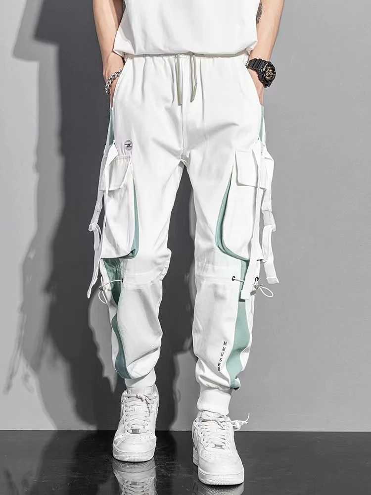 Work pants for mens summer new Korean style fashionable casual pants XJ250821