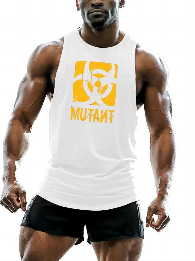 Fashion Mutants Graphic Gym Tank Top For Men Summer Trend Sleeveless 3D Printed Fitness Vest Casual Oversized Quick Dry Tees X250821