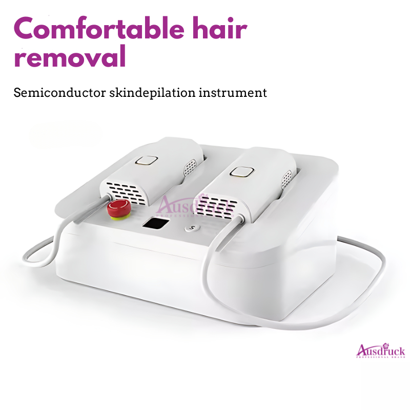Allemagne Dilas 808Nm Diode Machine d'épilation au laser: épilateur à 2 manches avec refroidissement de la peau: Dispositif de beauté permanent i