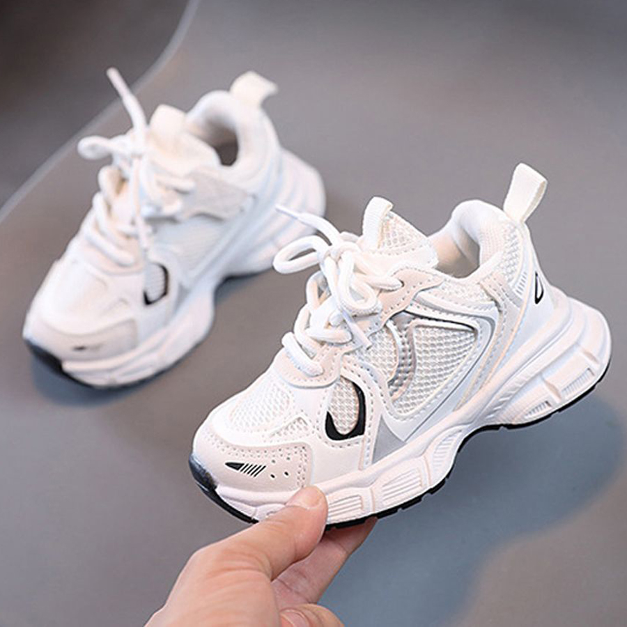 Chaussures pour enfants unisexes baskets pour enfants Baby Boy Sneakers Girl Chaussures Salkfashion Sports Tennis Enfants décontractés Boîtes de