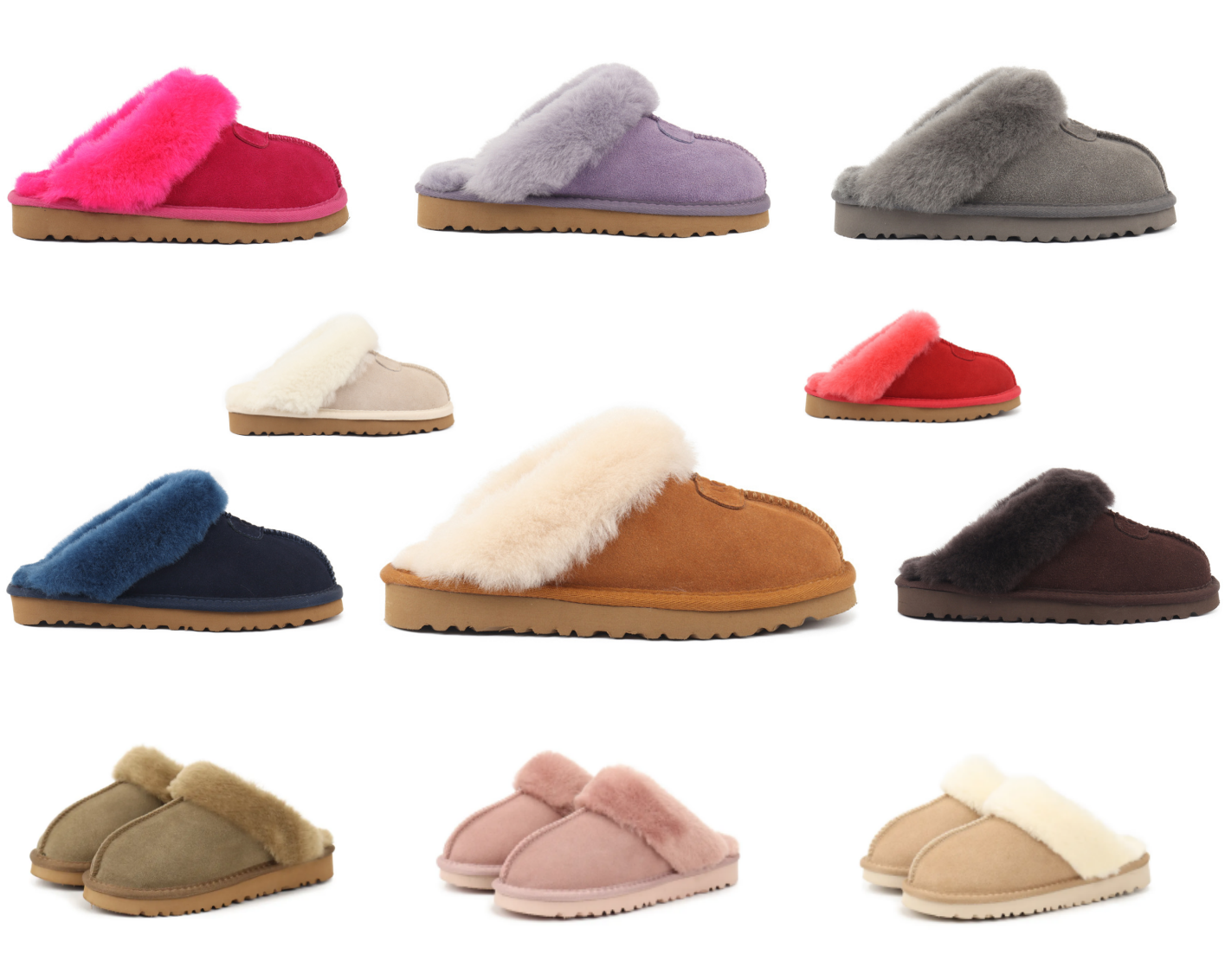 2026 designer boots tasman gsslippers classic winter snow fur booties pink black chesut ankle girl tazz sneakers slippers