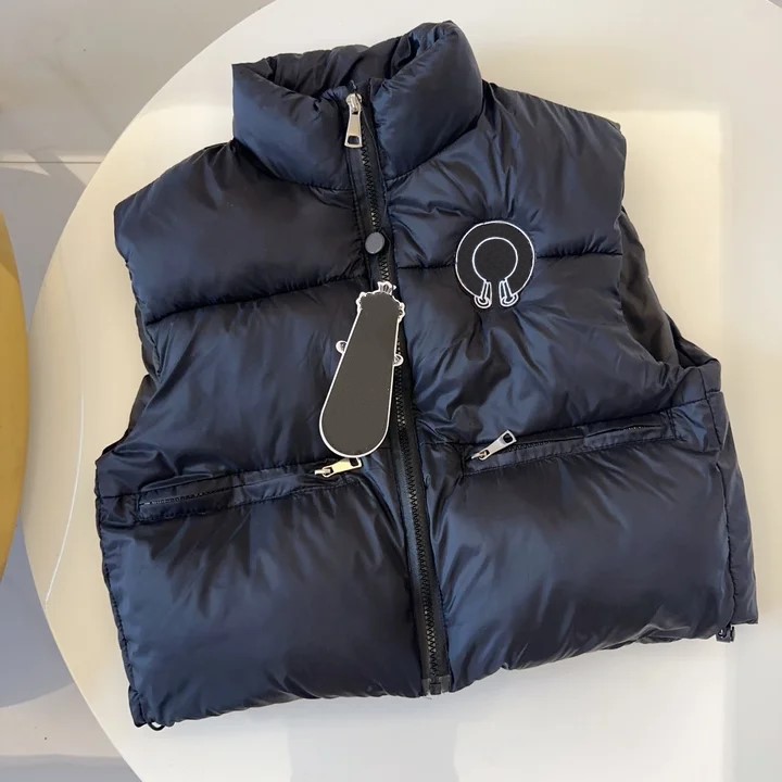 kids designer Waistcoat coats toddlers Jackets clothes Baby children kids winter boys girls youth outdoor Warm Black coat-image-1072041937