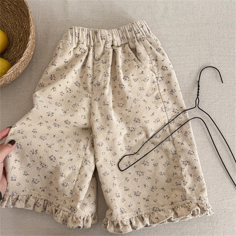 Deer Jonmi 2025 Pantalon de jambe large pour bébés printemps