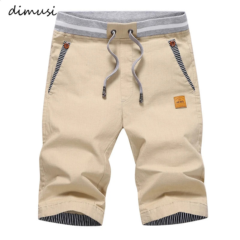 DIMUSI Summer Cargo Shorts Mens Casual Elastic Waist Sports Beach Shorts Male Fashion Breathable Shorts homme Clothing 4XLYA869250822
