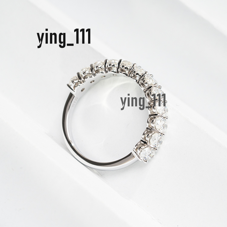 Jewelry Custom 14K 18K Gold Engagement Ring D Color VVS Moissanite Diamond Ring Classic Style Wedding Ring Women