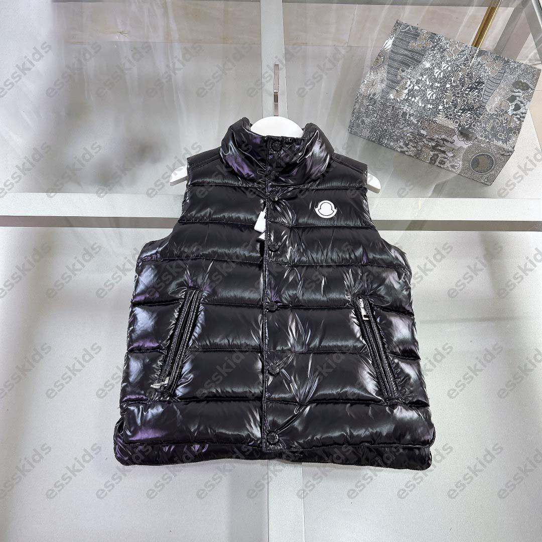 Kids Vests Designer Puffy With Hood Trench Kid Jackets Down Coat High Version Bodywarmer -12 Classic Waistcoat Children Jacket DZD2508223-image-1075682709