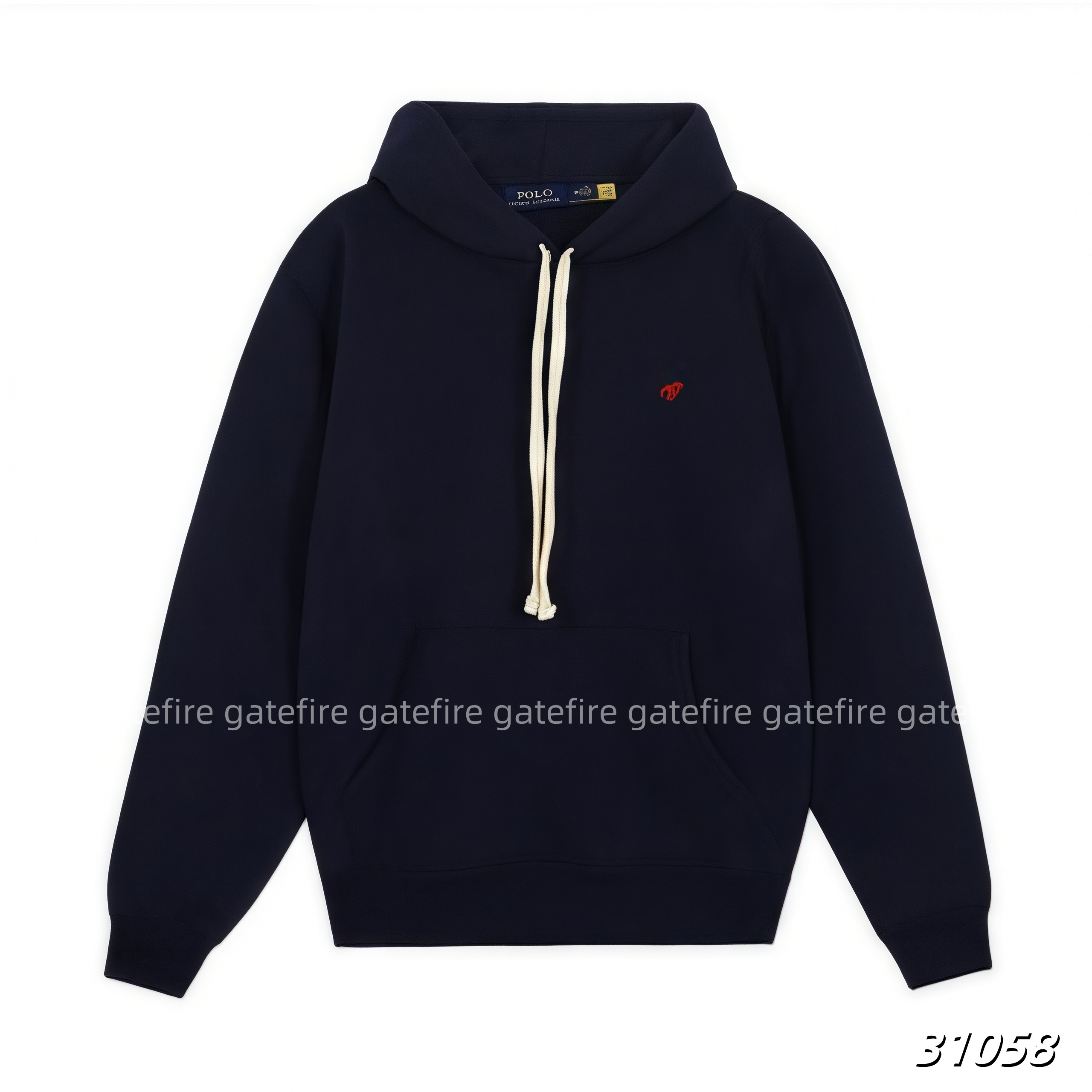 Col à capuchon à capuche à coton décontracté pour hommes Hoodies à sweats à sweats à manches longues décontractées