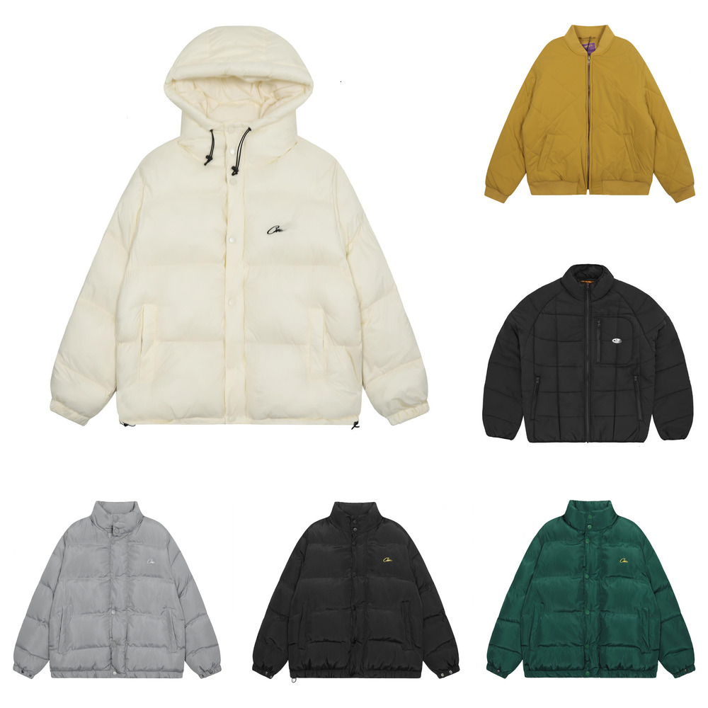 Mens Puffer Jacket Designer down Jacket Parkas Classic Devil's Letter Embroidery Cotton Thick Veste Winter Jacket Waterproof Warm Outwears Cort
