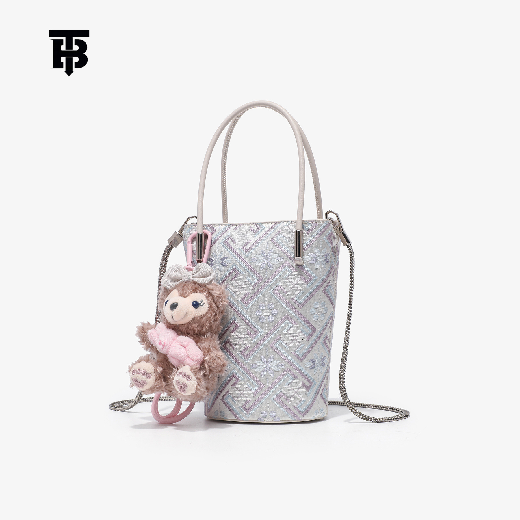 TB BHULAMTE Women's Luxury New Mini Handbag Fashion Embroidery Single Shoulder Crossbody Bag Vertical Chain Phone Bag Free Shipping Designer Ba