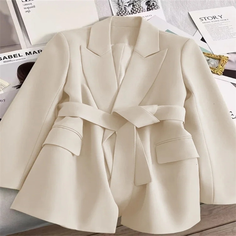 Blazer for Women Spring Autumn in Outer Wears Office Lady Fashion Blazers Loose Fit Clothing Coats Jacket 250821