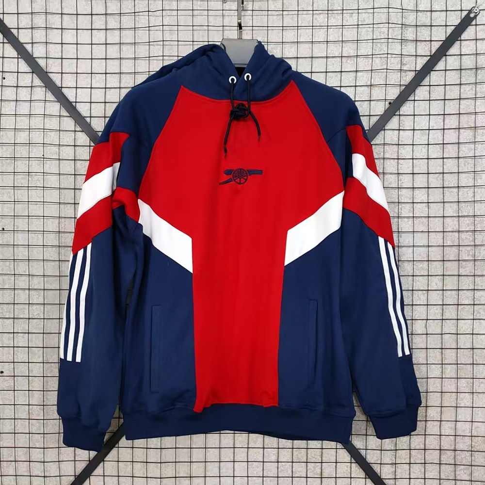 2526 New Match Mens Sports Jackets Windbreaker Soccer Game Hoodie Jacket Autumn Jersey Casual Raincoat Man Embroidery Football Player Hooded Zipper