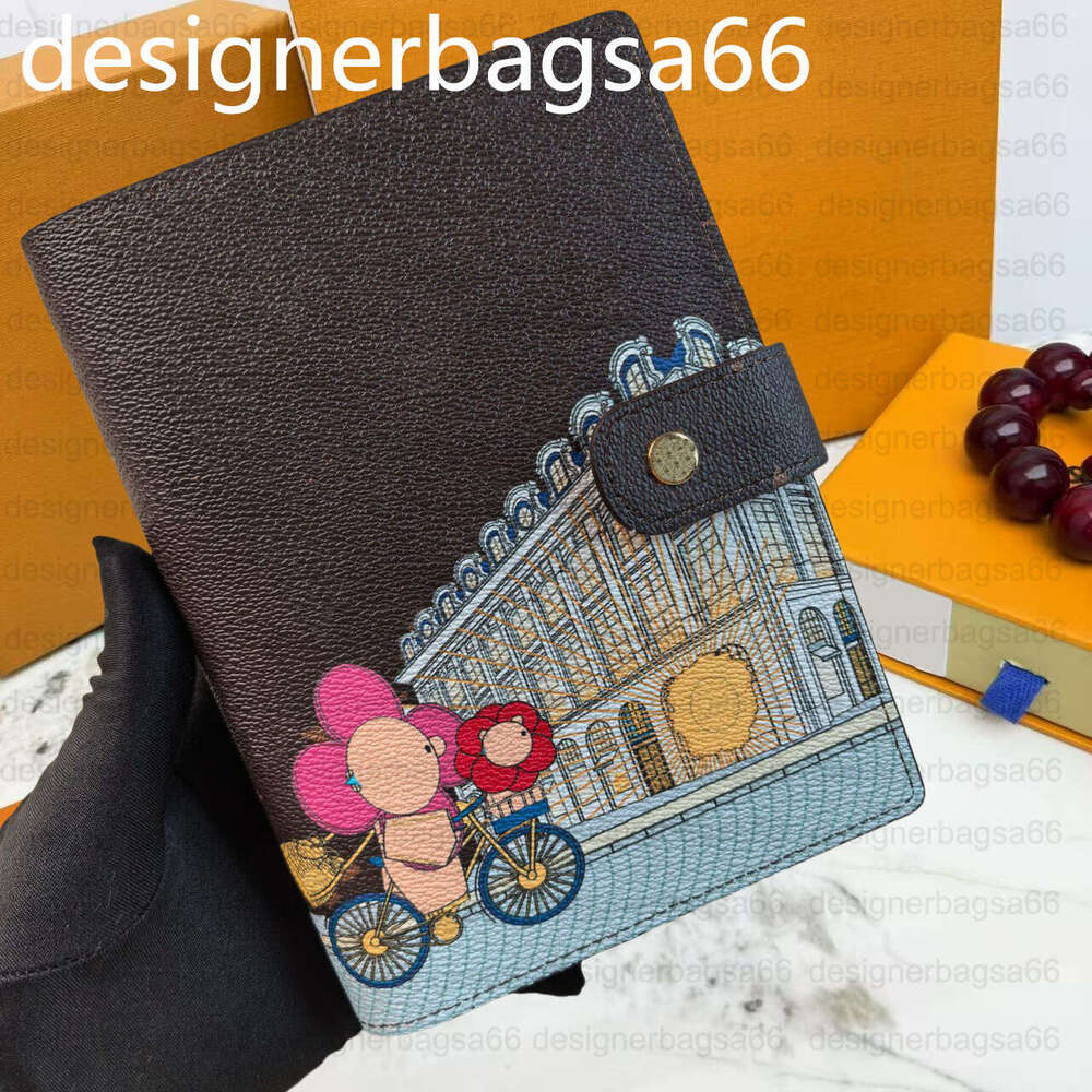 2025 handbags Holders Business Notebook Diary Protective Case Card Holder Wallet Men Women Notebook cover men wallet Desktop Notepad DESK AGENDA COV