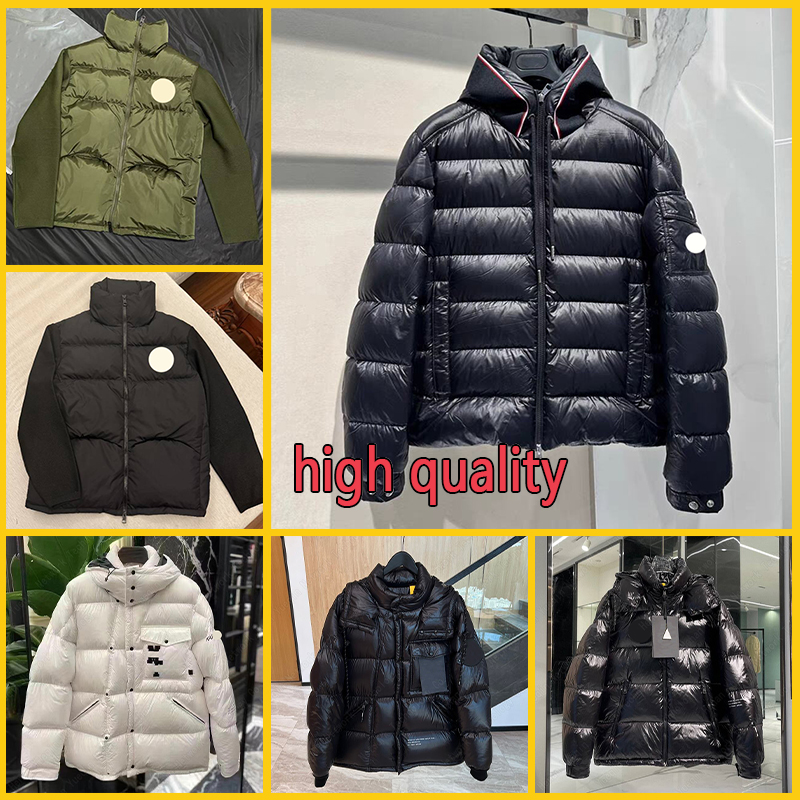 Veste pour hommes veste pour hommes manteau mens parka corpore plus chaud à capuche nfc veste nfc de haute qualité puffer de canard zip