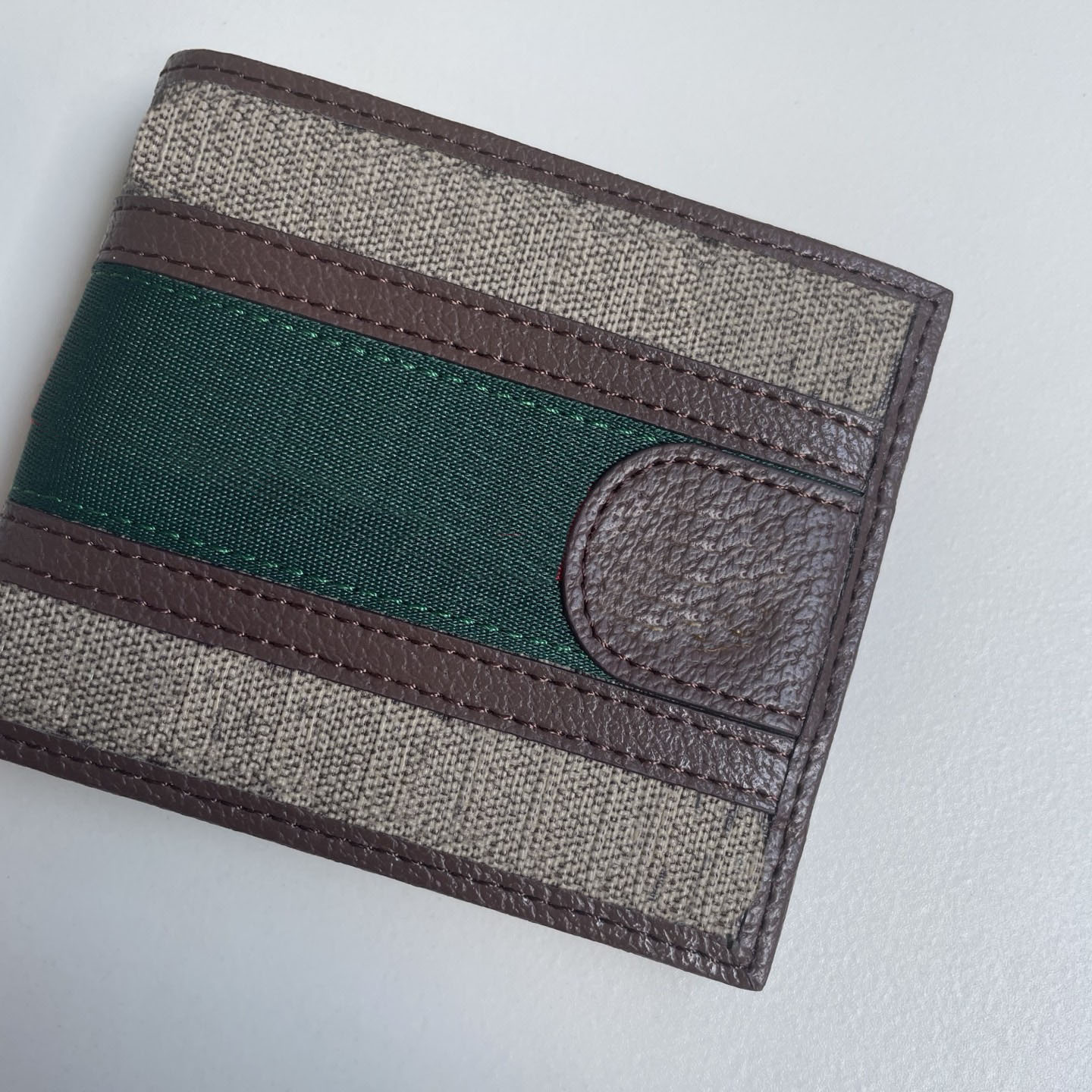 Top10A quality designer wallet, red, white, blue striped men's wallet case, pocket, coin wallet, high-quality credit card, shopping card wallet