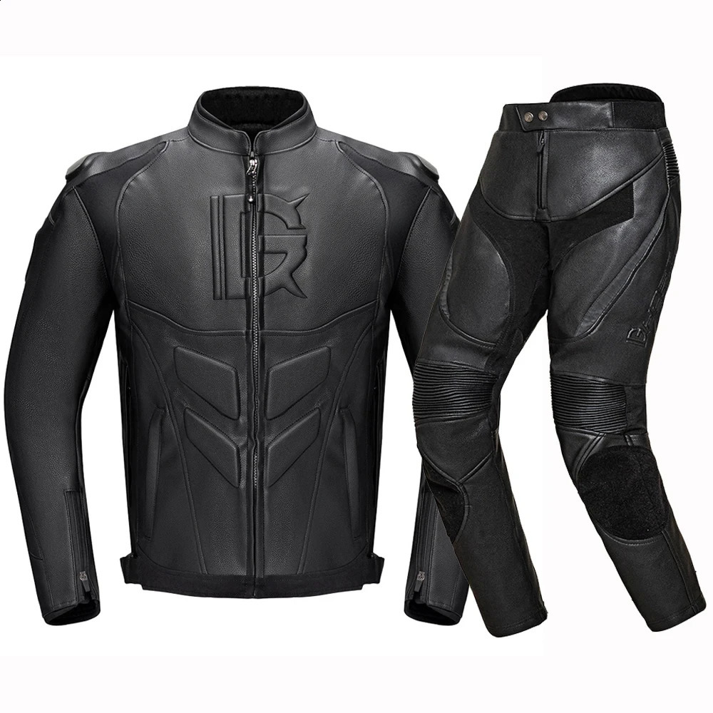 Veste de moto en cuir pour hommes Chaqueta Moto Moto Suisse imperméable Motorbike Riding Motocross Clothing 250822