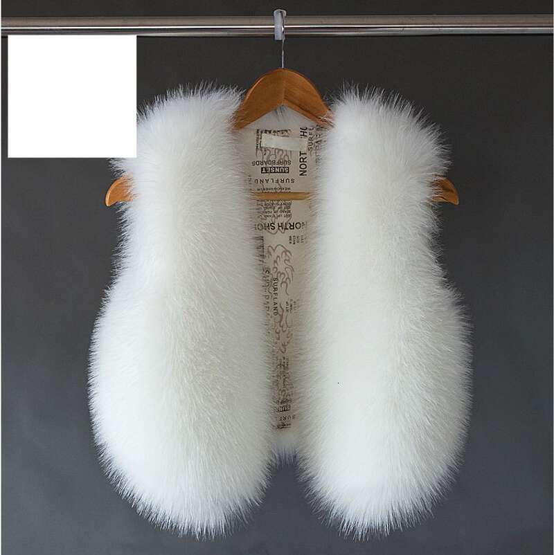 Vest de fourrure pour femmes 2025 Nouveau arrivée automne et imitation d'hiver