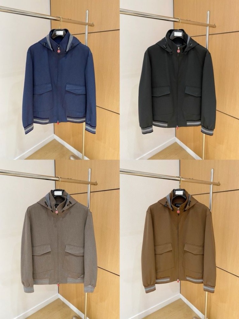 Fall Winter Men Coats kiton Casual Hooded Coat Business Zipper Jacket K1289