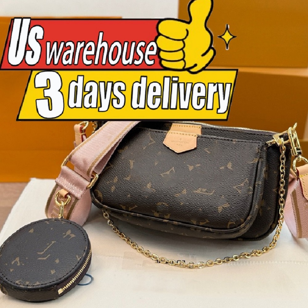 Luxury Designer Bag Us warehouse Shoulder Bag Leather handbag crossbody designer bags for women purse designer woman handbag white designer wallets
