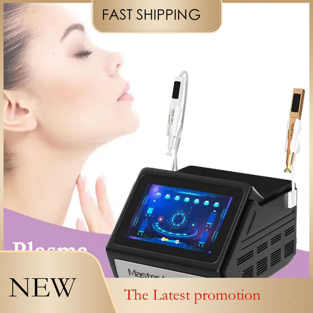 Professional 2 Handles Ozone Plasma Pen Therapy Skin Care Freckle Removal Face Lifting Skin Cleaning Stretch Marks Removal Plasma Pen Machine