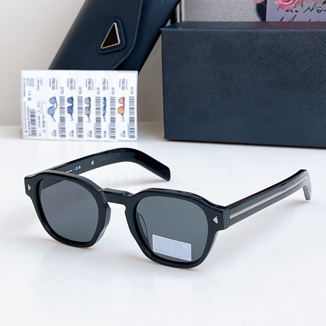TOP Quality Designer Sunglasses PRA16S Fashion Shades UV400 Classic Luxury Sunglasses Triangle Signature Eyeglasses For Men Women With Original B