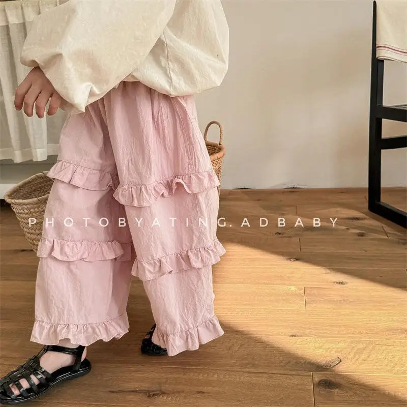 2024 bébé filles printemps automne pantalon décontracté moes