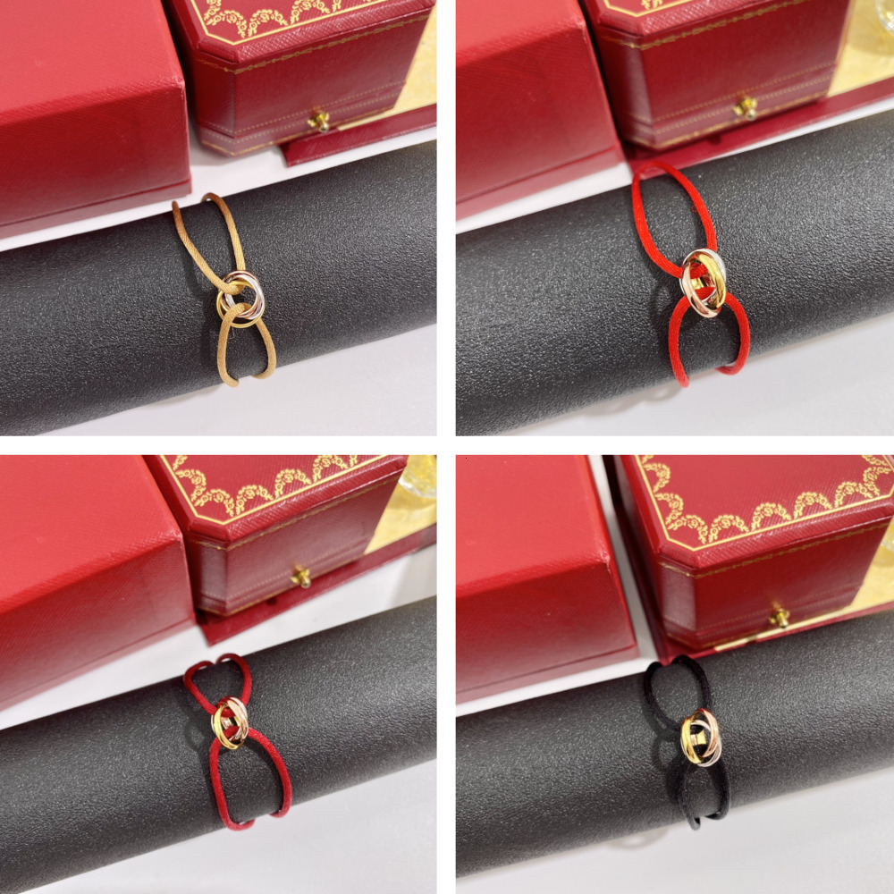 Bangle Charm Bracelets Bracelet designer bracelet bracelets Stainless Steel Buckle cord Adjustable size bracelet designer jewelry luxury bracelet je