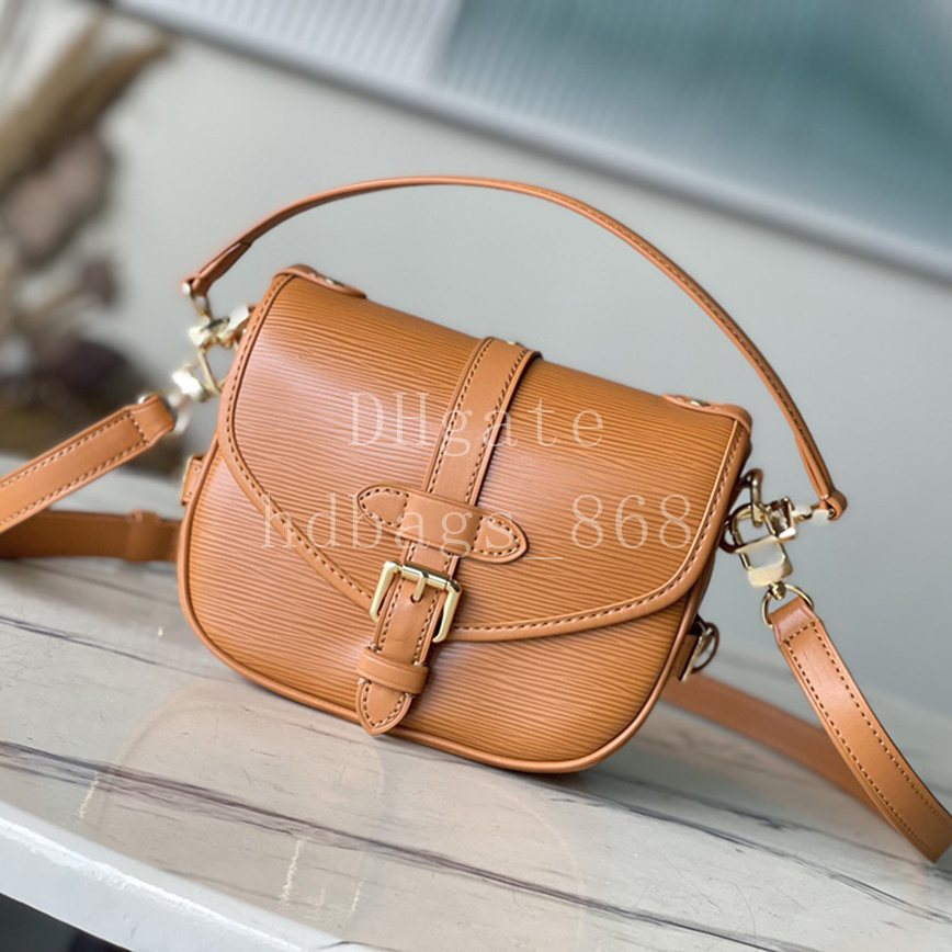 Mirror quality Designer bags Crossbody bags Shoulder bag Fashion Satchels saddle bag Luxury Calfskin Leather Envelope bag 20CM With box LS09A2