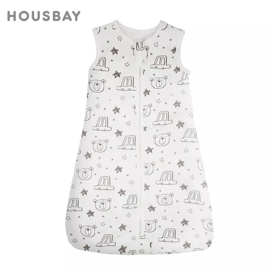 Sacs de couchage pour bébé 3-18 mois d'été bébé mignon somnifères mignon ours dessin animé somnolence couverture anti-kick250821