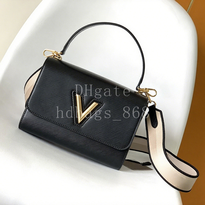 Mirror quality Designer Bags Top Handle bags Flap bags Luxury Calfskin Leather Crossbody Bag Shoulder bag 23cm with Box LT03A6