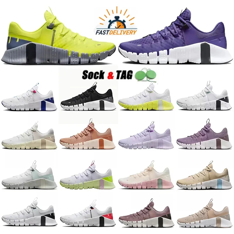 With Box 2025 New Free Metcon 4 5 6 Marathon Running Shoes Men Women Green Purple White Black Pink Grey Desert Outdoors Runners Trainers Sports Snea