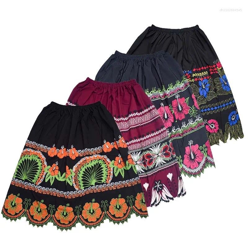 Skirts Polynesian Printed Customized High Quality Women Pacific Wear Micronesian Skirt